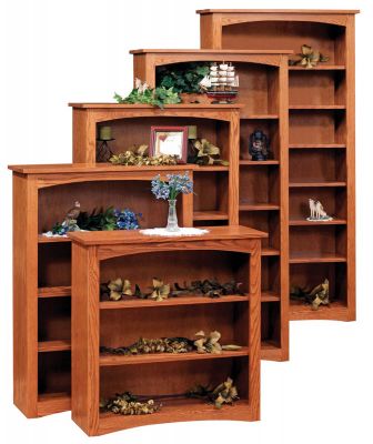 Sun City 36 Inch Bookcase Countryside Amish Furniture