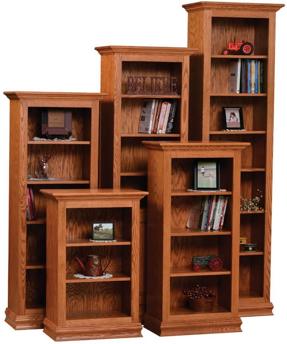 Camp Verde 24 Inch Bookcase, 2 Foot Wide Bookcase