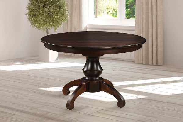 Round Amish Dining Table