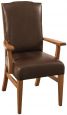 Belleek Leather Arm Chair