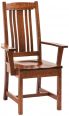 Harding Craftsman Dining Arm Chair