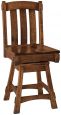 Les Halles Mission Swivel Counter Stool