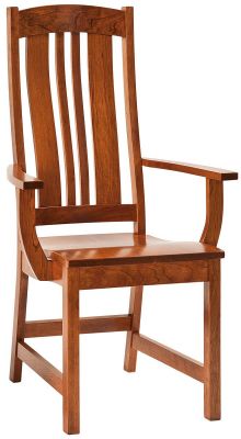 Matson Hill Amish Arm Chair in Cherry