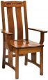 Moncada Craftsman Arm Chair in Quartersawn White Oak