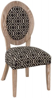 Ravello Upholstered Dining Chair in Oak