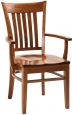Rosetto Side Chair in solid Cherry