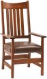 Santiago Mission Style Arm Chair