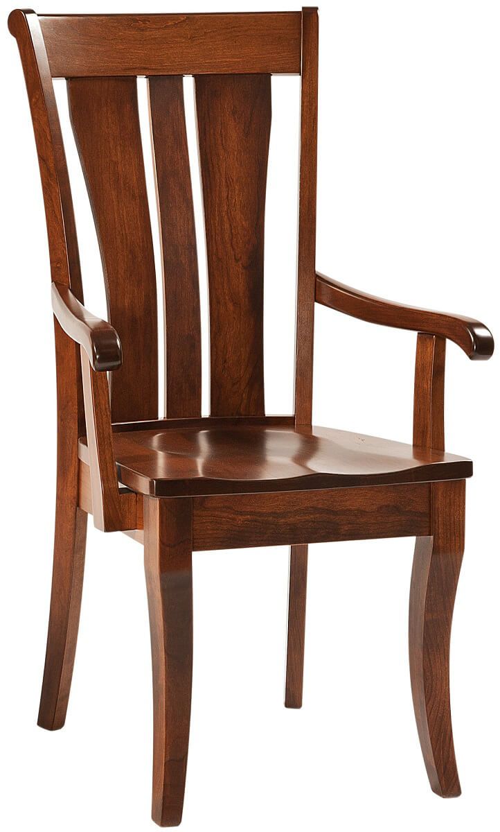 Zippelli Solid Wood Arm Chair