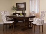 Duvall Plank Top Trestle Table