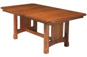 Parron Butterfly Leaf Trestle Dining Table