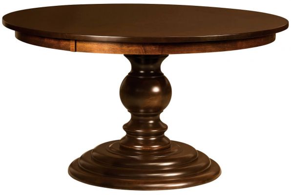 Brown Maple Round Table