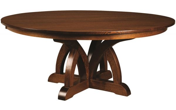 Thoreau Contemporary Single Pedestal Dining Table
