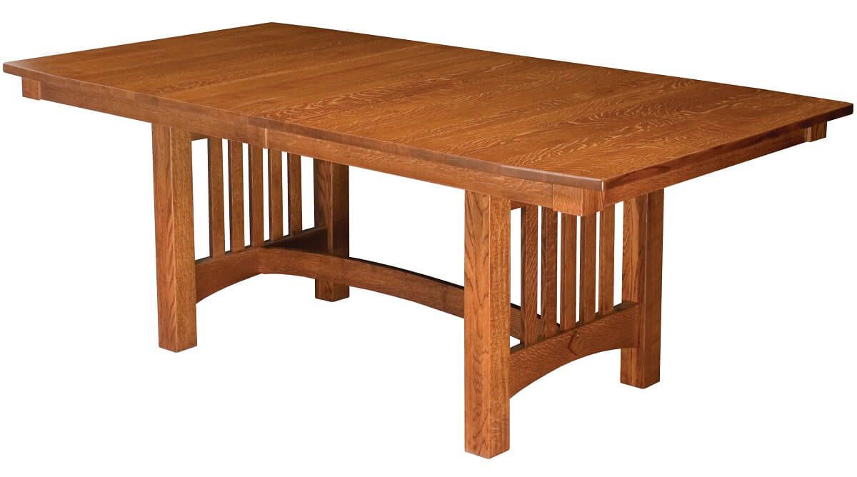 Omaha Mission Trestle Dining Table