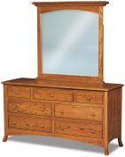 Bradley Low Mirror Dresser
