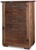 Onslow Live Edge 5-Drawer Chest