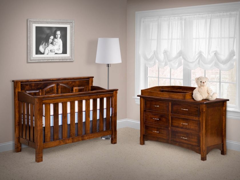 great bear baby furniture set - countryside amish furniture