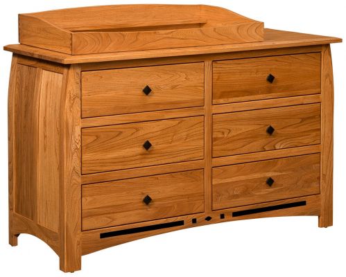 Hickory Changing Table