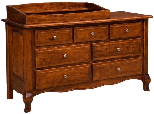 Country Cottage Changing Table Dresser, How To Get Changing Pad Stay On Dresser