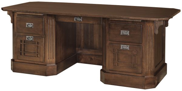 Dearborn American Made Executive Desk Countryside Amish Furniture