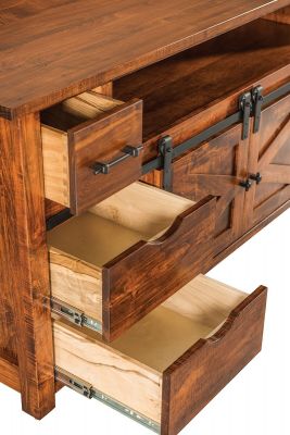 Full Extension Amish Made Drawers