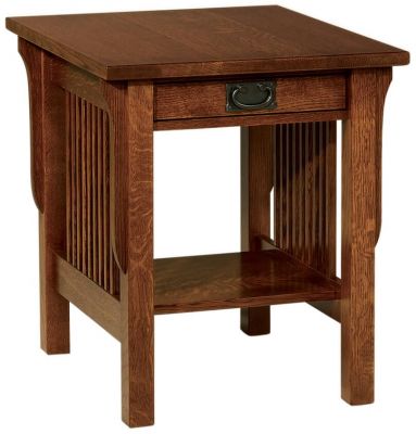 Large Mission End Table