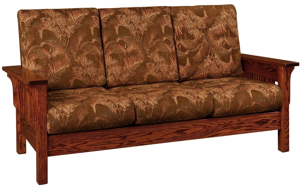 Rushmore Mission Hardwood Sofa
