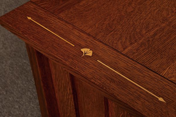 Ginkgo Leaf Furniture Inlay