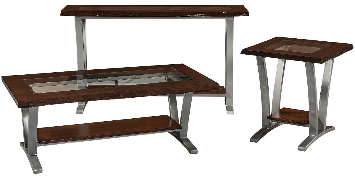 Occasional Tables with Tempered Glass