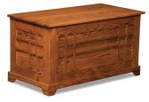 Selena Cedar Chest with in-laid panels