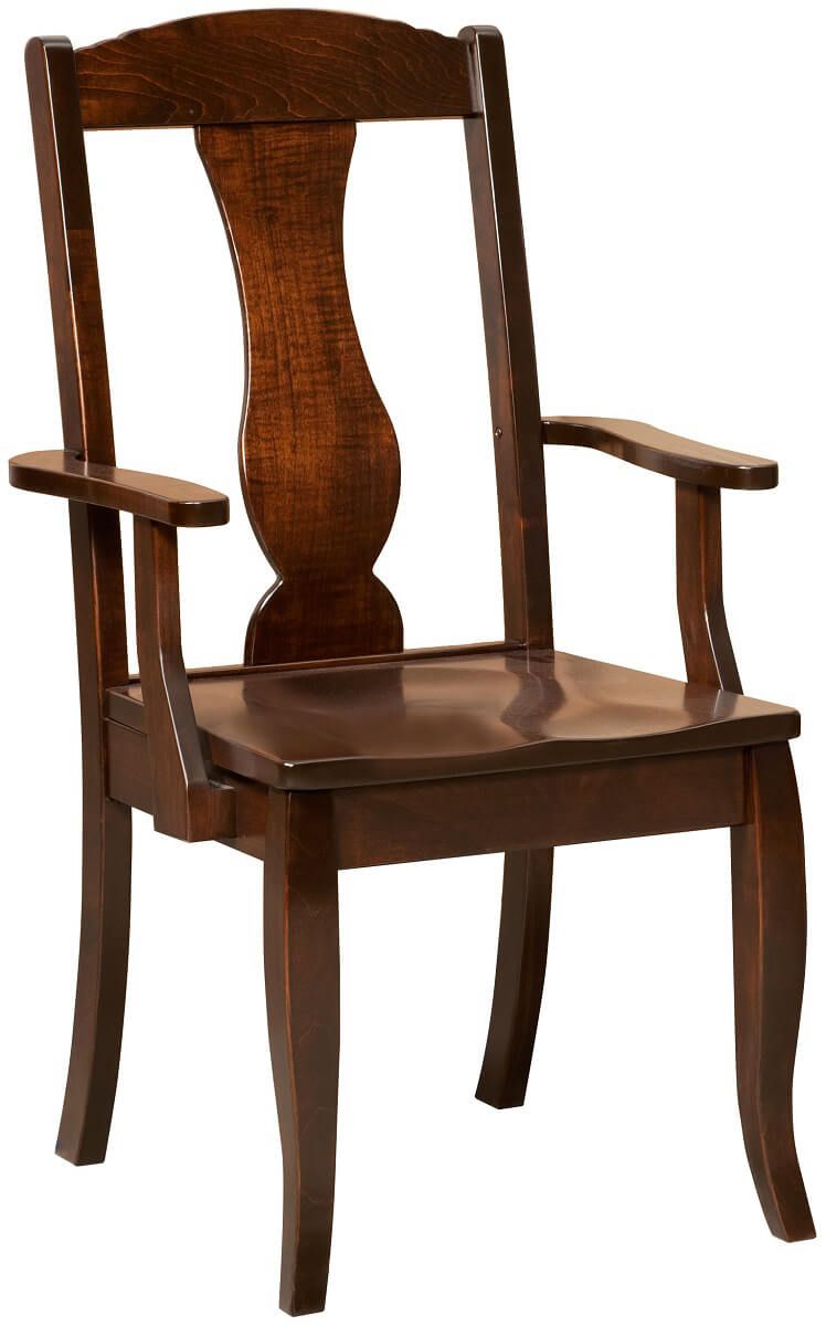 Arm chair in Brown Maple