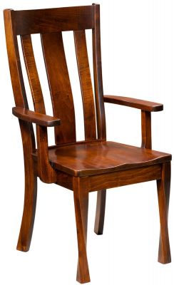 Dyersville Modern Dining Arm Chair