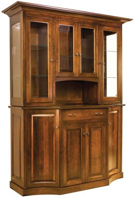 Clemmons Canted China Cabinet