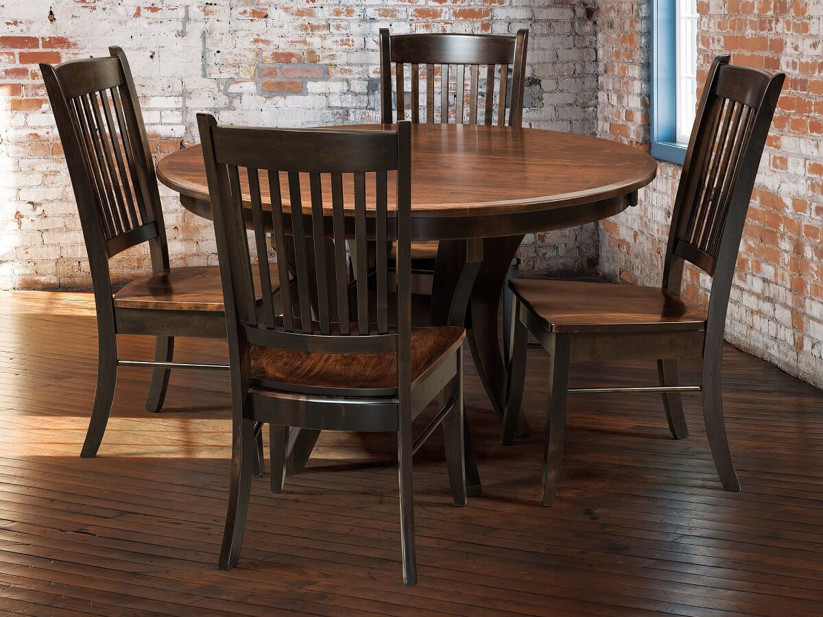 Tyre Place Chairs and Knox County Table