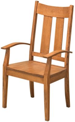Craftsman Kitchen Chair with Arms