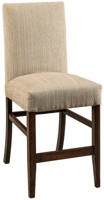 Hanley Fabric Hardwood Bar Chair