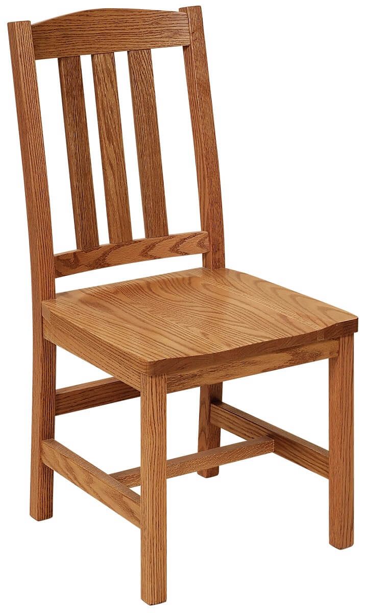 Oak Mission Side Chair