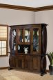 Brown Maple Hutch and Buffet