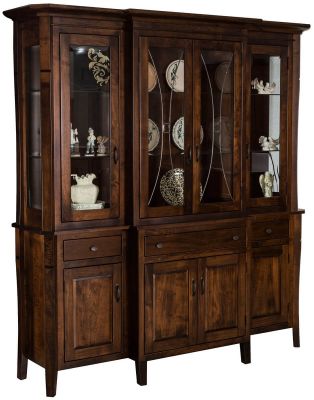 Cannon Court Modern China Cabinet, Modern China Cabinets And Hutches