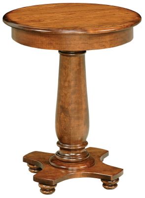 North River Cherry Lamp Table