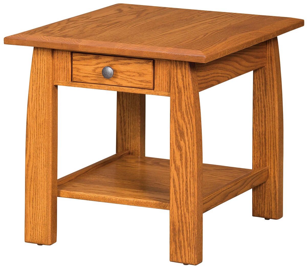 Solid Oak Klamath End Table