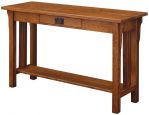 Zaynah Mission Console Table