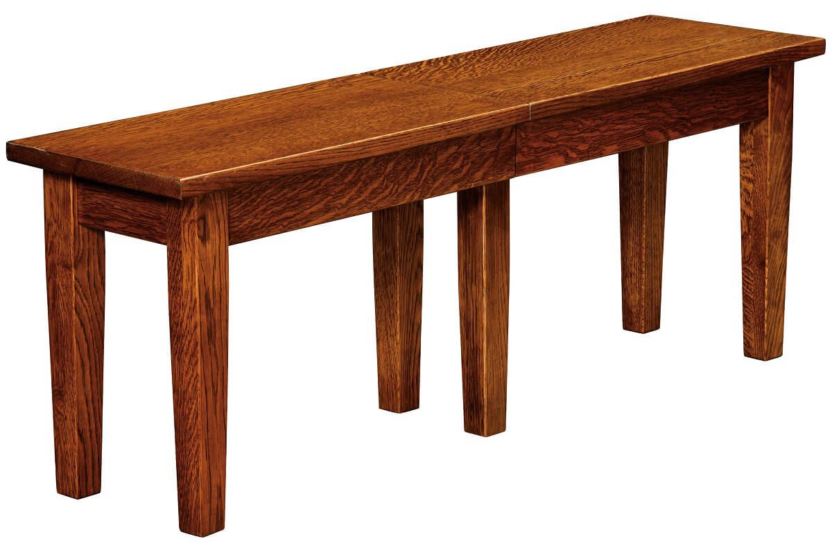 Baxter Place Extendable Wooden Dining Bench 