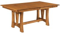 Clover Butterfly Leaf Trestle Table