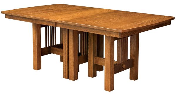 Tall Timbers Extendable Dining Table, Amish Dining Room Tables