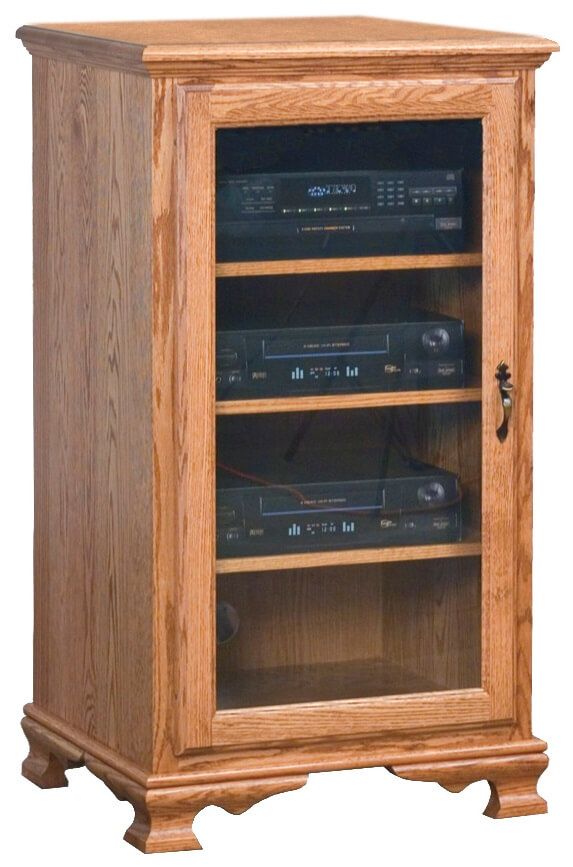 Ellensburg Stereo Cabinet Countryside, Stereo Component Cabinet
