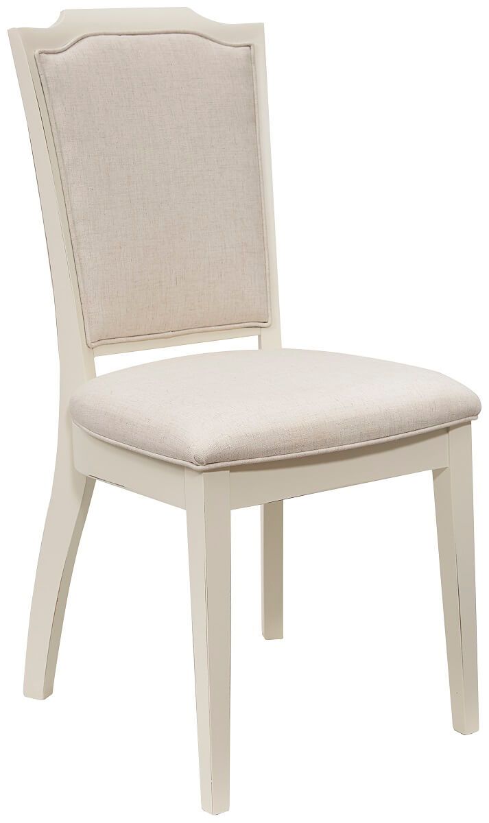 White Painted Arm Chair