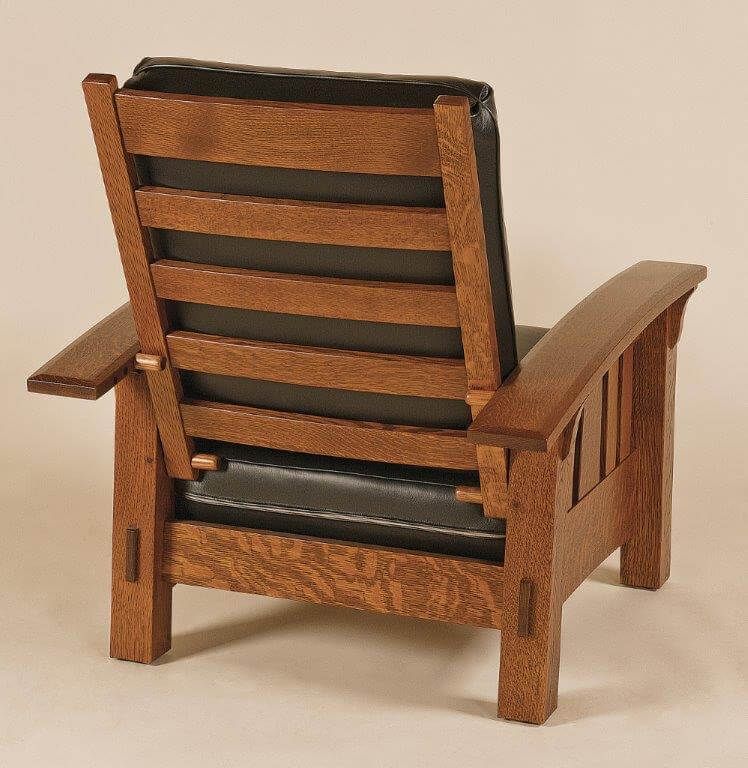 Quartersawn White Oak Mission Chair