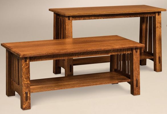 Soda Springs Entryway Table and Coffee Table