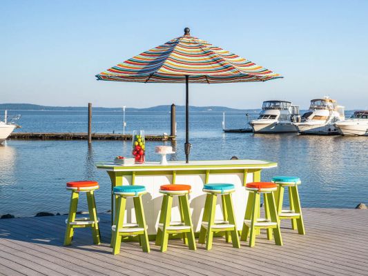 Carrabelle Outdoor Bar and Stools