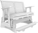 White Cape Lookout Loveseat Balcony Glider